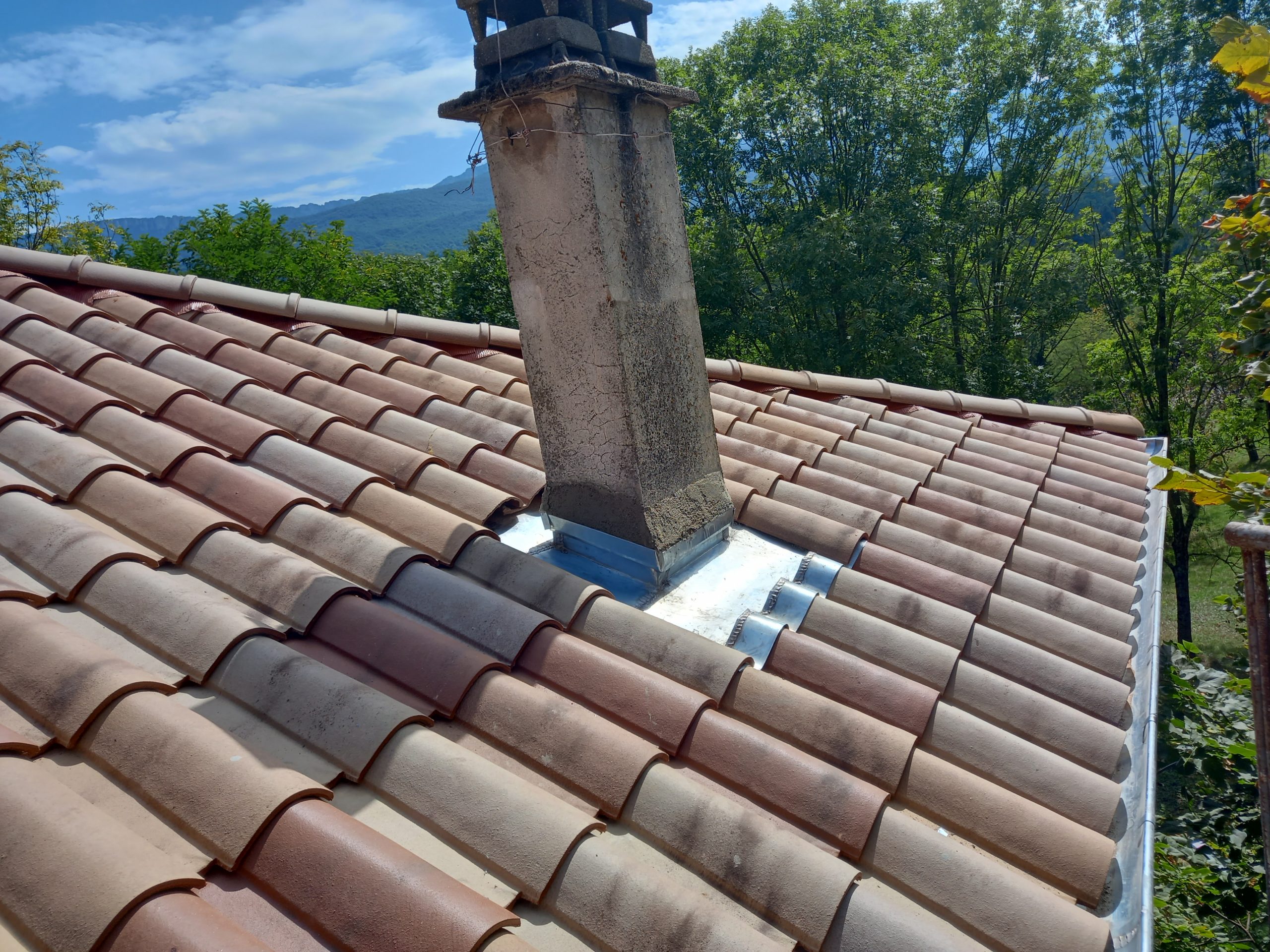 installation-gouttière